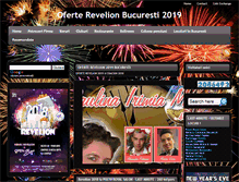 Tablet Screenshot of oferte-revelion-bucuresti.ro